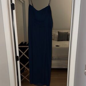 Abercrombie & Fitch Navy Midi Dress